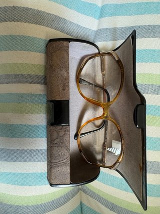 Gafas Marcolin vintage, doradas y marrones