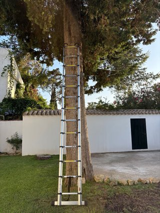 Escalera SIMPDIY telescópica 3,8m.