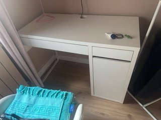 Escritorio blanco 105x50x75