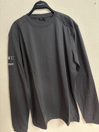 Camiseta Porsche Oficial Gris Manga Larga Talla M