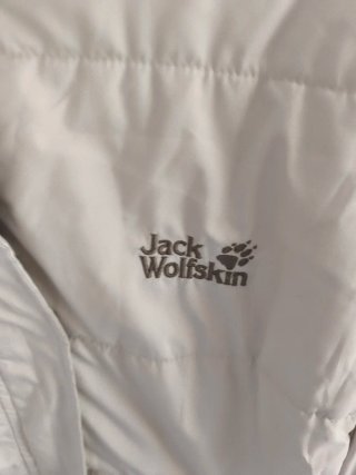 Chaqueta Jack Wolfskin beige mujer