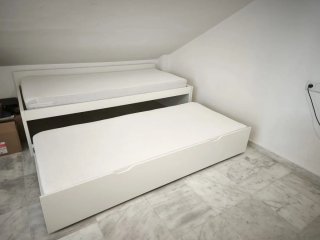 Cama nido 90cm con 2 camas y 2 colchones. Poco uso