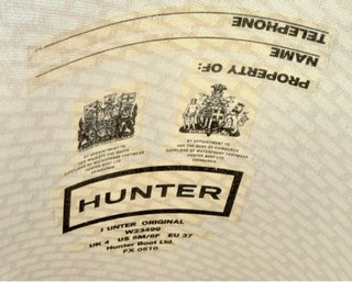 Botas Hunter Mujer Talla 37 Gris