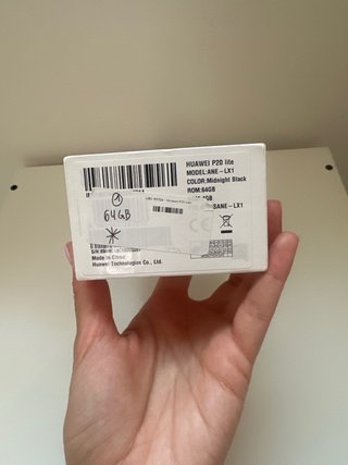 Caja Huawei P20 lite 64 gb
