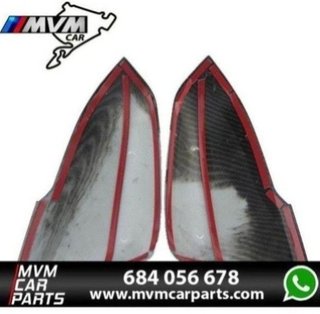 Carcasas de espejo look fibra de Carbono para BMW