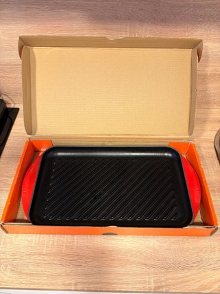 Parrilla Le Creuset Hierro Fundido Rectangular