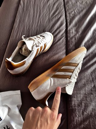 Adidas Gazelle Beige/Marrón