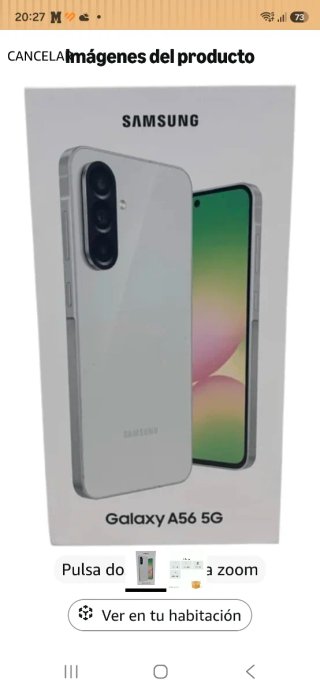 Samsung Galaxy A56 5G Blanco 256GB