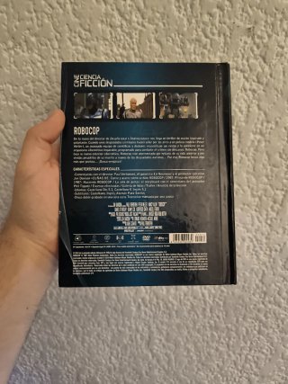 RoboCop DVD Formato Libro Ciencia Ficción
