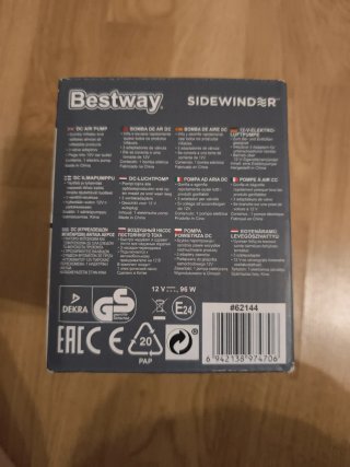 Hinchador eléctrico Bestway, bomba de aire