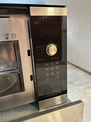 Microondas Bosch Acero Inoxidable