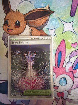 Torre Prisma Estadio Entrenador Carta Pokémon