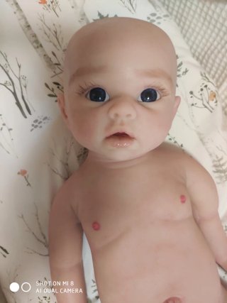Bebé Reborn Silicona Niño 50cm