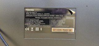 Televisor Toshiba REGZA Negro