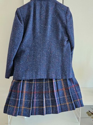 Traje Vintage Falda y Blazer Talla M
