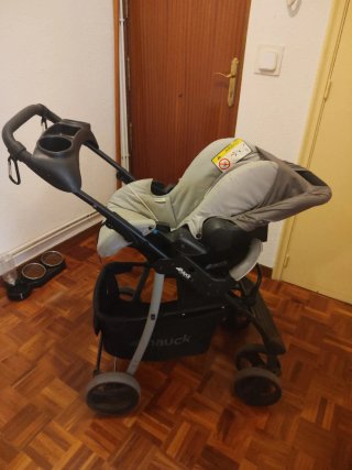 Carrito bebé 3 en 1 Hauck