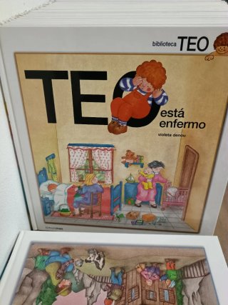 Colección Biblioteca Teo -40 Libros Infantiles