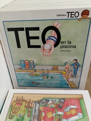 Colección Biblioteca Teo -40 Libros Infantiles