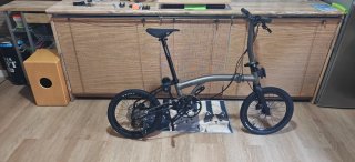 Bicicleta ACEOFFIX D10 Plegable. Brompton