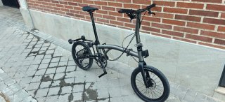 Bicicleta ACEOFFIX D10 Plegable. Brompton