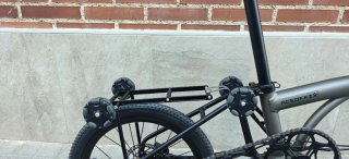 Bicicleta ACEOFFIX D10 Plegable. Brompton
