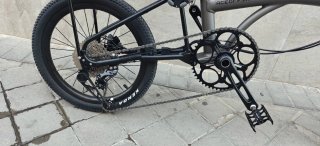Bicicleta ACEOFFIX D10 Plegable. Brompton