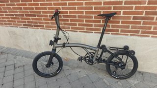 Bicicleta ACEOFFIX D10 Plegable. Brompton