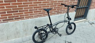 Bicicleta ACEOFFIX D10 Plegable. Brompton