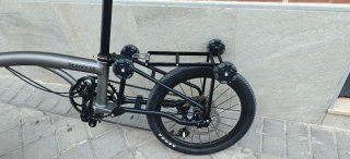 Bicicleta ACEOFFIX D10 Plegable. Brompton