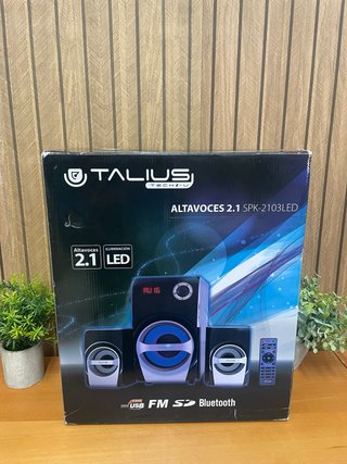 Altavoces Talius 2.1 SPK-2103LED Bluetooth