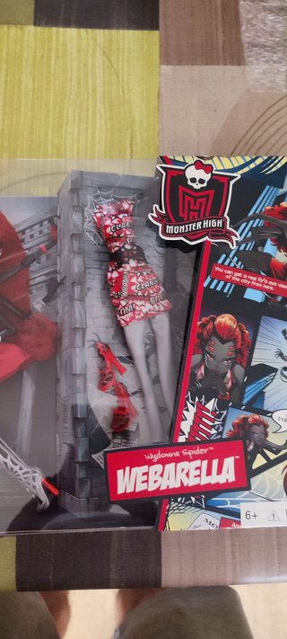 Monster High Wydowna Spider Webarella