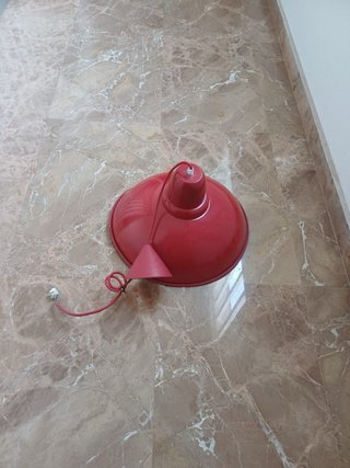 Lámpara colgante infantil lunares