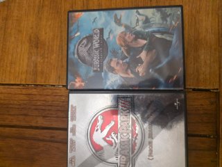 DVD Jurassic World y The Lost World
