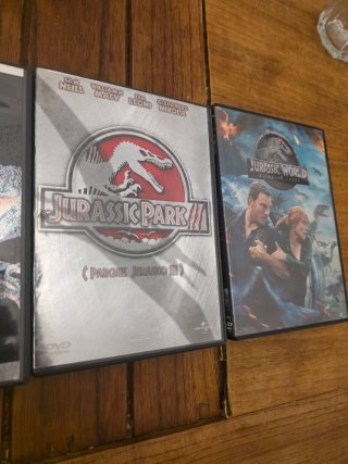 DVD Jurassic World y The Lost World