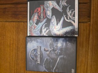 DVD Jurassic World y The Lost World
