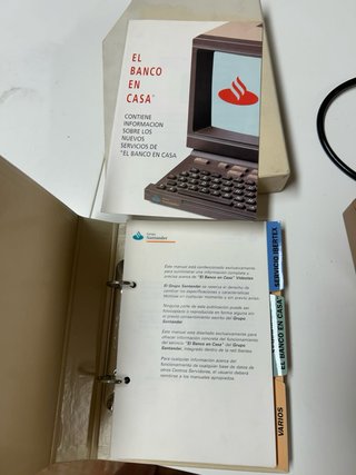 Terminal Banco en Casa Minitel1 + Manual.Funciona!