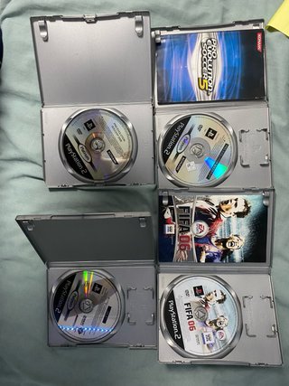 Lote 4 Videojuegos PS2 Platinum