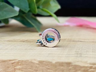 Charm Sandalia Playa Azul Chancla - Plata