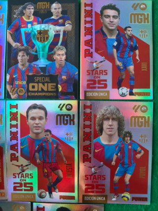 Lote 6 Cromos Panini FC Barcelona 26/27
