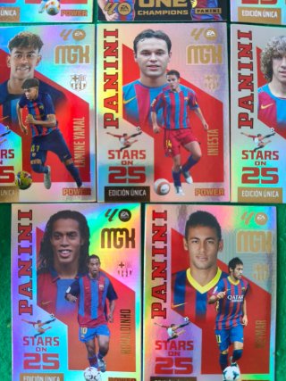 Lote 6 Cromos Panini FC Barcelona 26/27