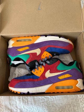 Nike Air Max 90 Viotech Talla 44.5 Multicolor