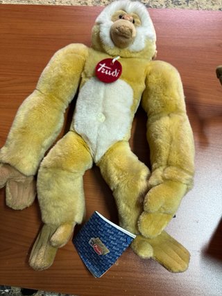 Lotto 3 Peluche Vintage - Scimmie e Willy