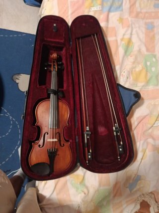 Violín Kreutzer 1/2 con estuche y arcos