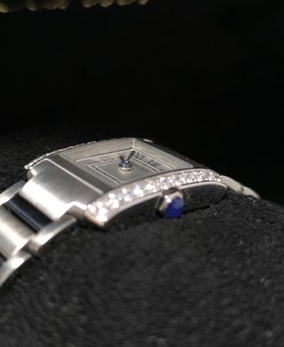 Reloj de Mujer Plata y Diamantes