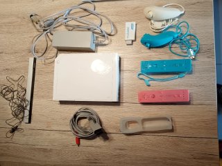 Nintendo Wii con accesorios y juegos