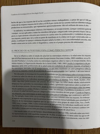 Cuaderno de investigación en psicología social