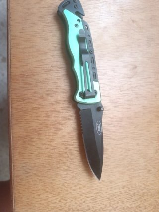 Navaja multiusos verde