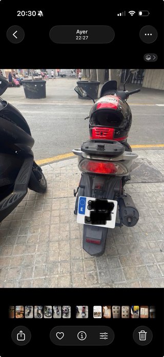 Kymco Agility 125 Scooter Gris