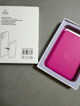 Tarjetero iPhone Apple MagSafe Rosa