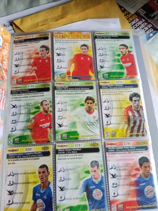 Colección Cromos Mundicromo LFP 2013